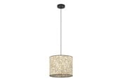 Lampy - EGLO LAMPA WISZĄCA BUTTERBURN Ø360 E27 NATURALNA - 43936