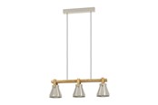Lampy - EGLO CAWTON DŁUGI STÓŁ L760 3XE27 NAKRĘTKA/SS FSC - 43952