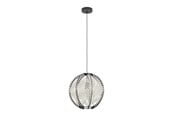 Lampy - EGLO WAVERTON WISIOR Ø400 E27/DREWNIANY/BIAŁY - 44005