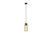 Lampy - EGLO LAMPA WISZĄCA LITTLETON NATURA - 49473