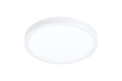 Lampy - EGLO FUEVA 5 PLAFOND Ø285 2400LM Z CZUJNIKIEM BIAŁY - 901012