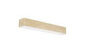 Lampy - EGLO SANIA 6 WALL L620 3200LM IP44 KOLOR DREWNA/BIAŁY/SAT - 901102