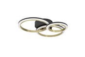 Lampy - EGLO SUFIT CALLIERA 490X445 2500LM 4000K DIMMPB. CZERŃ & BIAŁA - 901224