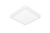 Lampy - EGLO FUEVA 6 PLAFOND 220X220 CCT 10,5W 1700LM IP44 BIAŁY - 901336