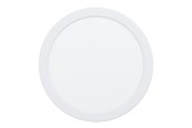 Lampy - EGLO FUEVA 6 DO ZABUDOWY. Ø216 CCT 18,5W 2100LM BIAŁY - 901398