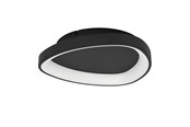 Lampy - EGLO LORETELLO SUFITOWA Ø350 CCT 1440LM DIMMPB. CZARNY - 901584