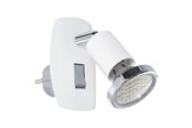 Lampy - EGLO MINI 4 PLUG SPOT 3W BIAŁY - 92925