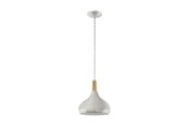 Lampy - EGLO WISIOREK SABINAR E27 Ø280 SREBRNY - 96985