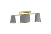Lampy - EGLO ALMEIDA 2 SUFITOWA L810 3XE14 BM/CAPPICCINO - 99486