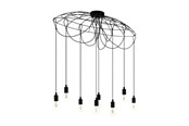 Lampy - EGLO STÓŁ DŁUGI HOGSMILL 8L E27 - 43322