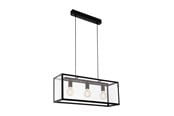 Lampy - EGLO CHARTERHOUSE DŁUGI STÓŁ 3L/PRZEZROCZYSTY - 49393