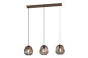 Lampy - EGLO STÓŁ DŁUGI ESPINAL 3XE27 B.BRĄZ - 901098