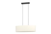 Lampy - EGLO STÓŁ DŁUGI FEBRES 2XE27/BIAŁY - 901261