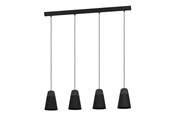 Lampy - EGLO STÓŁ DŁUGI CANTERRA 4XE27 Ø150 - 99545