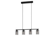 Lampy - EGLO STÓŁ DŁUGI ZOCABON 4XE27/PRZEZROCZYSTY - 99707