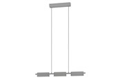 Lampy - EGLO STÓŁ DŁUGI ROVÄRA 2280LM L770 SREBRNY/BIAŁY - 99819