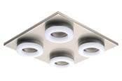Lampy - EGLO PALENA SUFITOWA 4X350LM 145X145 SS - 32569