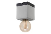 Lampy - EGLO PRESTWICK 3 SUFITOWA E27 BETONOWY/ - 43595