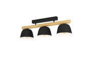 Lampy - EGLO SHERBURN SUFITOWA 3L E27/DREWNIANY FSC - 43738