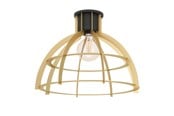Lampy - EGLO STILLINGTON SUFITOWA E27/ZŁOTY - 43766