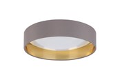 Lampy - EGLO PALOMARO 2 SUFITOWA Ø3203X3,6W 1110LM 3000K CAPPUCCINO/ZŁOTY - 75773