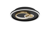 Lampy - EGLO TIRIOLO SUFITOWA Ø380 1800LM 4000K/ZŁOTY - 901244