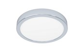 Lampy - EGLO FUEVA 6 PLAFOND Ø210 CCT 11,5W 1550LM IP44 CHROM - 901763