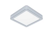 Lampy - EGLO FUEVA 6 PLAFOND 150X150 CCT 7W 1100LM IP44 CHROM - 901765