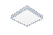 Lampy - EGLO FUEVA 6 PLAFOND 220X220 CCT 10,5W 1700LM IP44 CHROM - 901766