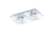 Lampy - EGLO VICARO SUFITOWA 2X180LM CHROM - 93312