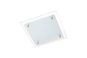 Lampy - EGLO PRIOLA SUFITOWA 1700LM 380X380 BIAŁY 4000K - 94447