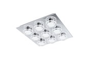 Lampy - EGLO SUFIT CISTERNO 9X4,5W CHROM/AKRYL - 94487