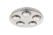 Lampy - EGLO SUFIT LOMBES 5X4,2W SS - 94546