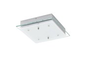 Lampy - EGLO FRES 2 SUFITOWA 4X5,2W 290X290 SATYNA - 94985