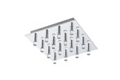 Lampy - EGLO TEOCELO SUFITOWA 16L 2080LM 370X370 CHROM - 95363