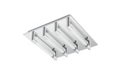 Lampy - EGLO VELARDE SUFITOWA 4X470LM 320X320 CHROM - 95397