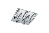 Lampy - EGLO PERTINI SUFITOWA 2500LM 400X400 CHROM - 96095