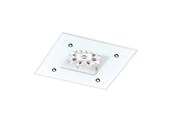 Lampy - EGLO BENALUA 1 SUFITOWA 2000LM DIMMPB. KRYSZTAŁ/SATYNOWANY - 96536