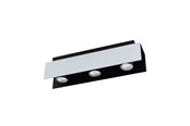 Lampy - EGLO VISERBA SUFITOWA 3X400LM ALU - 97396