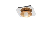 Lampy - EGLO TORANO SUFITOWA 510LM DIMMPB. CHROM/ZŁOTY - 97521