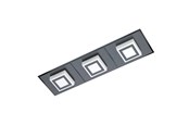 Lampy - EGLO MASIANO 1 ŚCIANA/SUFIT 3L/SATYNA - 99363