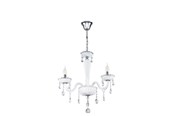 Lampy - EGLO ŻYRANDOL CARPENTO 3L BIAŁY - 39112