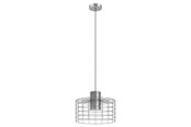 Lampy - EGLO MILLIGAN WISIOREK E27 Ø380 - 43649