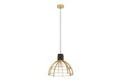 Lampy - EGLO LAMPA WISZĄCA STILLINGTON E27/ZŁOTY - 43767