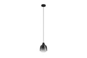Lampy - EGLO LAMPA WISZĄCA SEDBERGH E27 Ø200 SMOKE - 43821