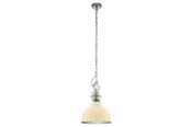 Lampy - EGLO LAMPA WISZĄCA GRANTHAM Ø355 BEŻOWA - 49172
