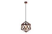 Lampy - EGLO EMBLETON WISIOREK E27 Ø305 ANTYWNA MIEDŹ - 49797