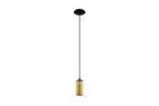 Lampy - EGLO ANDALOS WISIOREK E27 ZŁOTY/PRZEZROCZYSTY - 79459