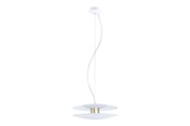Lampy - EGLO WISIOREK TRAPPETO DIMMPB. Ø470MM BIAŁY - 97669