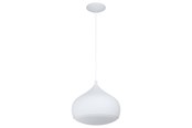 Lampy - EGLO COMBA-C KASETA WISZĄCA RGBTW 2300LM Ø290 BIAŁA - 98047